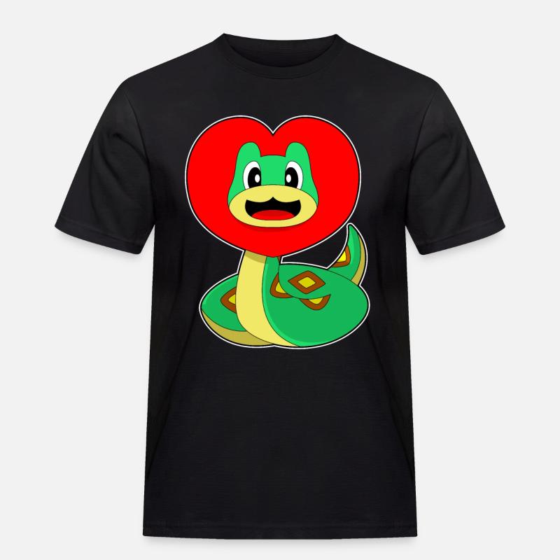 Cœur de serpent - T-shirt Workwear homme - noir
