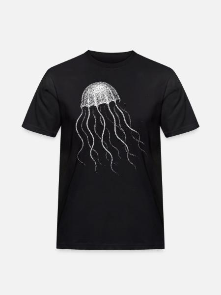 Méduse - T-shirt Workwear homme - noir
