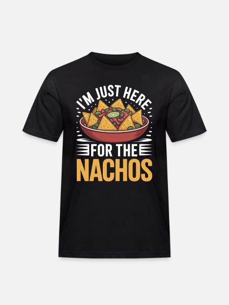 Tortilla Taco Nachos mexicains - T-shirt Workwear homme - noir