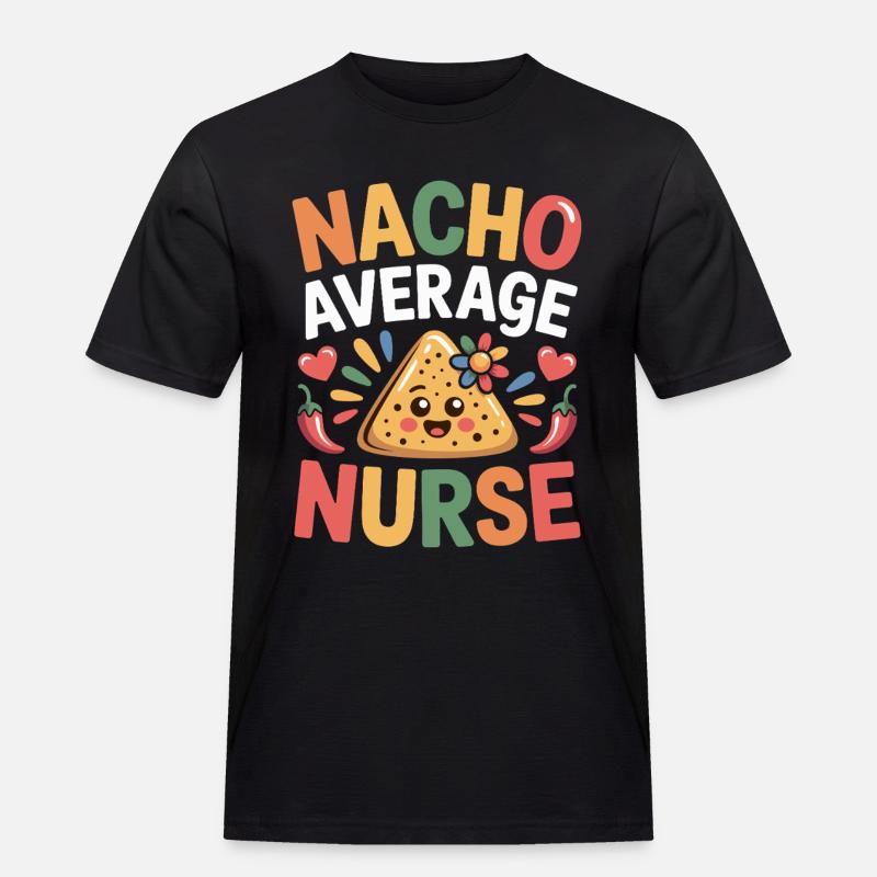 Krankenschwester Tortilla Mexiko - Männer Workwear T-Shirt - Schwarz