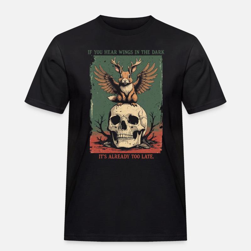 Wolpertinger Mythological Creatures - Men's Workwear T-Shirt - black