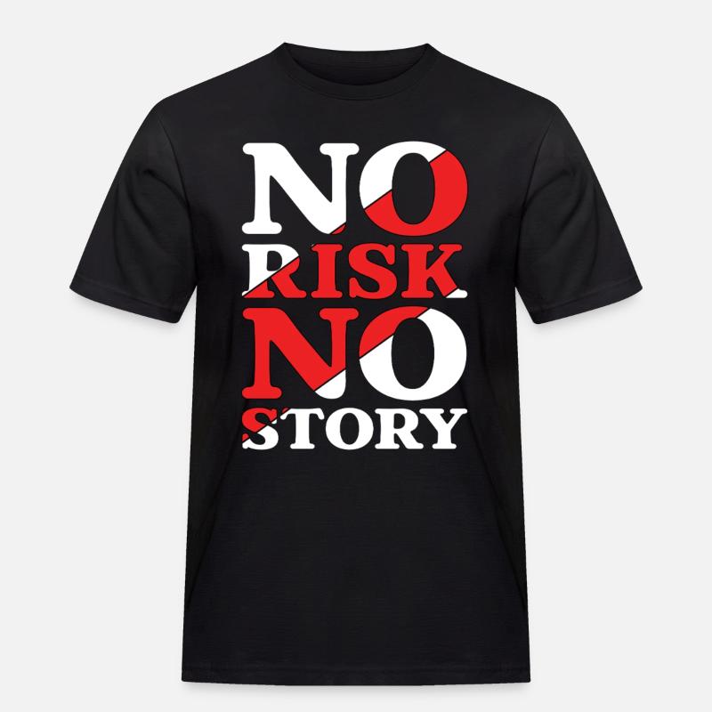 Pas de risque, pas d’histoire - T-shirt Workwear homme - noir