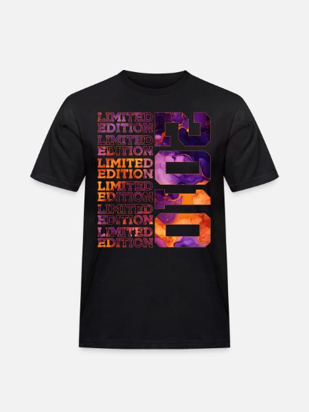 16E ANNIVERSAIRE ÉDITION LIMITÉE 2010 - T-shirt Workwear homme - noir