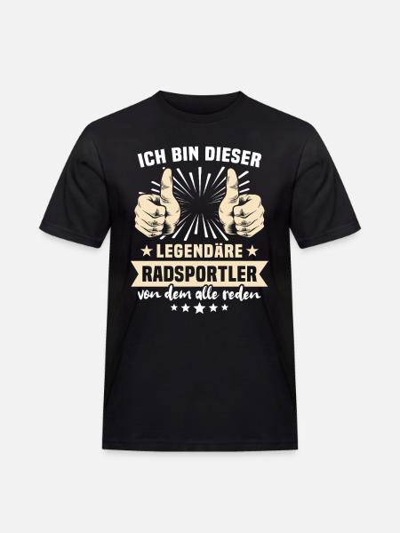 Cyclist Sayings - Men's Workwear T-Shirt - black