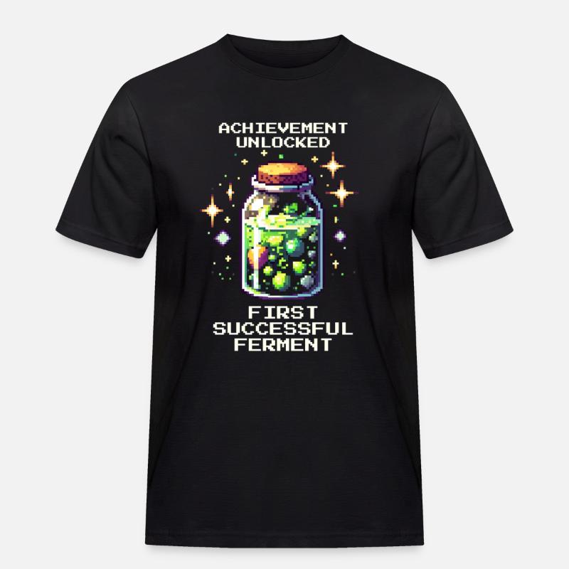Ferment successful | Fermentation & Storage - Men's Workwear T-Shirt - black
