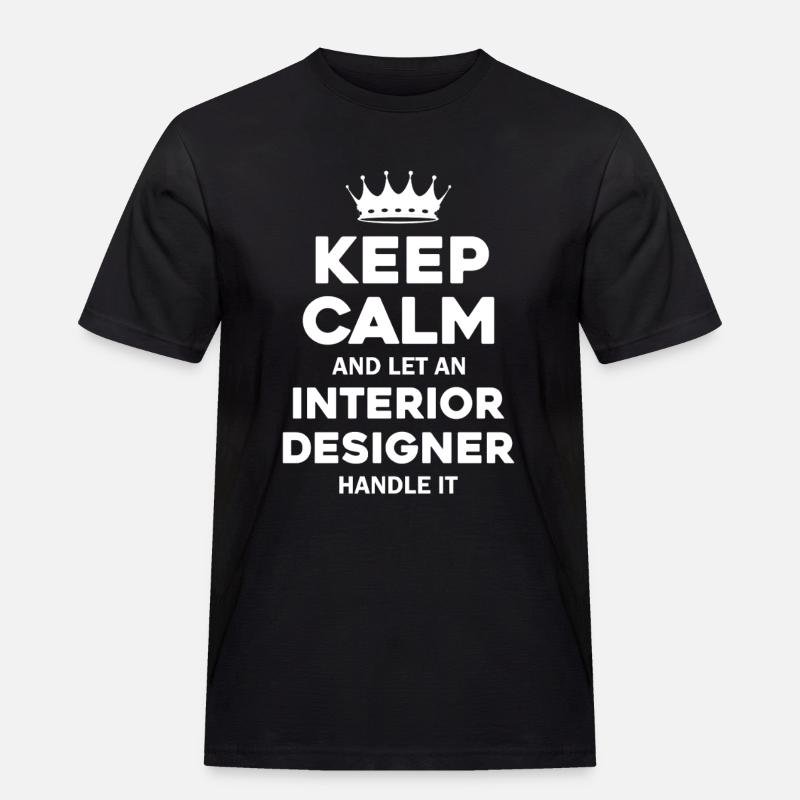 Rest Statement del Interior Designer - Maglietta da lavoro per uomo - nero