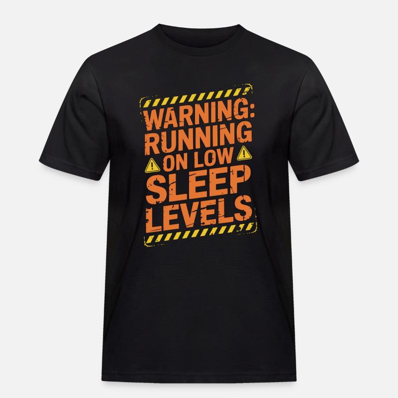 Pharmacist Student Warning Running Pharmaceutical - Männer Workwear T-Shirt - Schwarz
