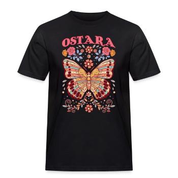 Ostara Moon Child Happy Easter Ostara - Men's Workwear T-Shirt - black - Front - AI Model Male 178 light (178cm)
