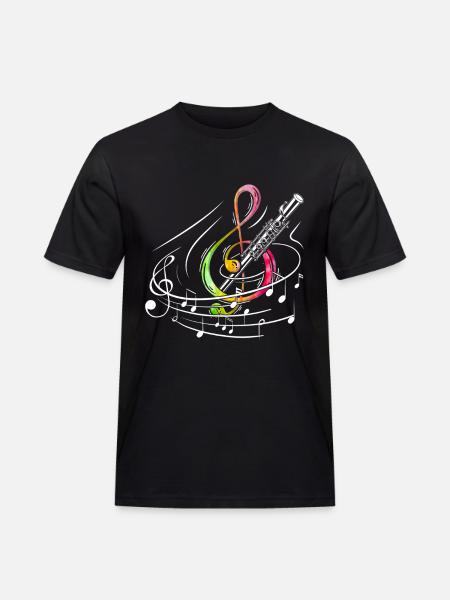 Marimba Player Practice Percussion Pit Musician - Men's Workwear T-Shirt - black