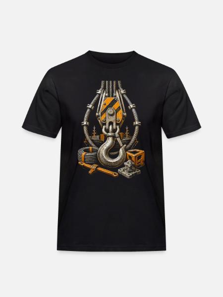 docker - Men's Workwear T-Shirt - black