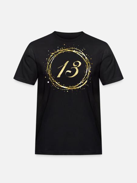 13 - Men's Workwear T-Shirt - black