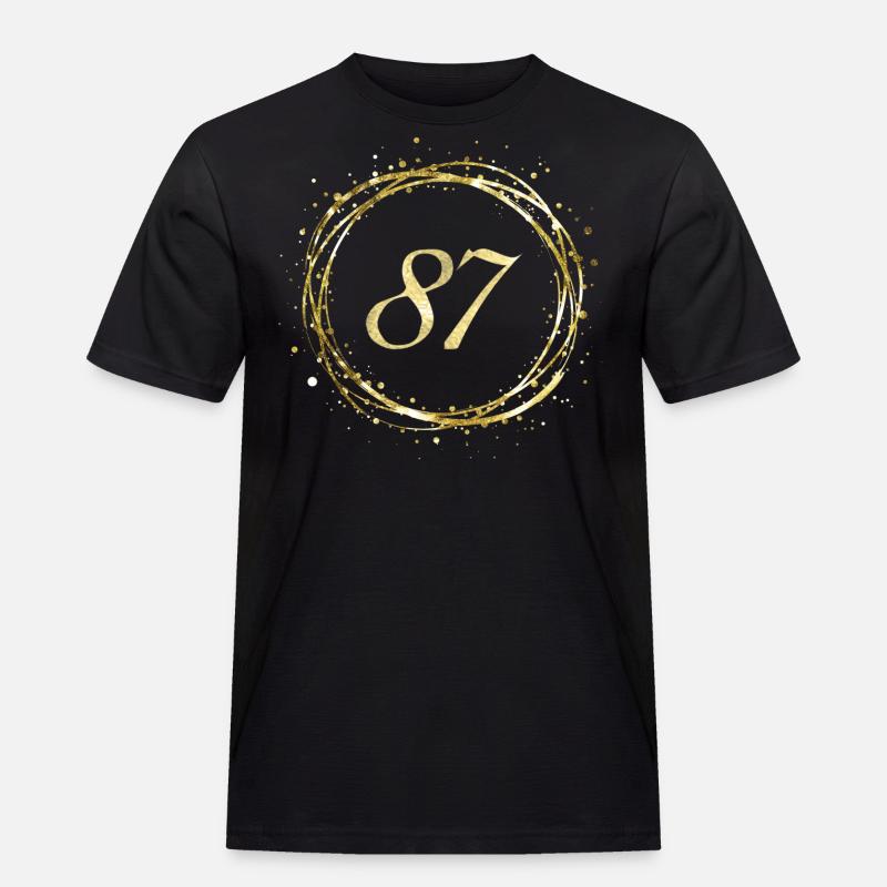 87 - Männer Workwear T-Shirt - Schwarz