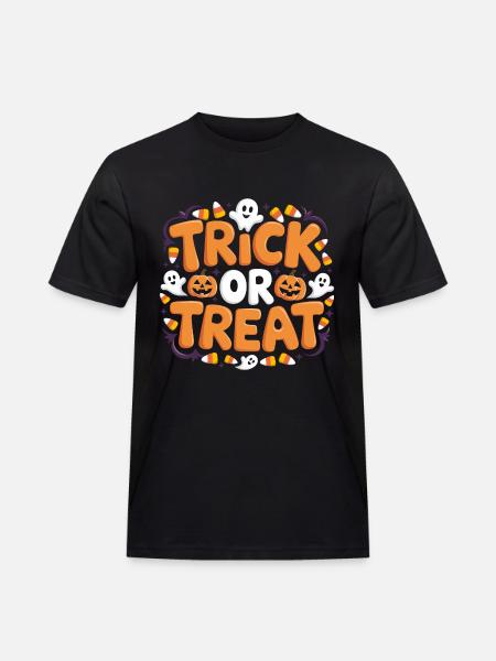 Trick or Treat - Men's Workwear T-Shirt - black
