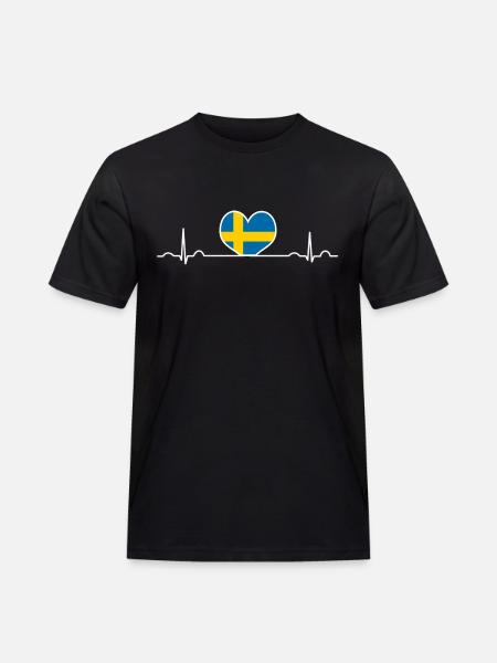 Suède - T-shirt Workwear homme - noir
