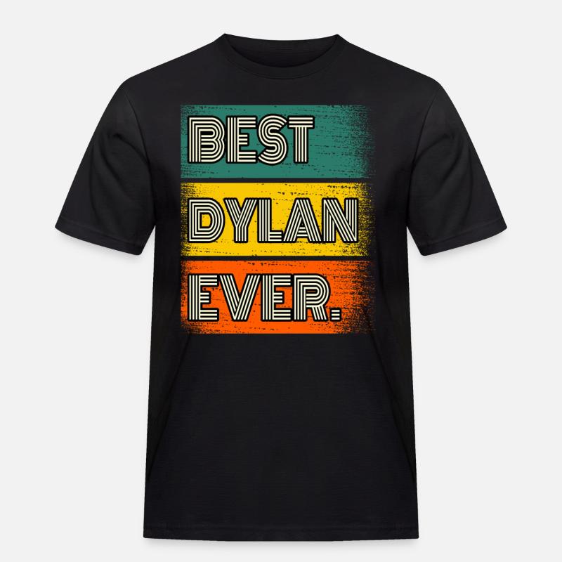 Dylan Name Geschenk Spruch Lustig - Männer Workwear T-Shirt - Schwarz