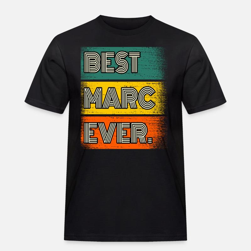 Marc Name Geschenk Spruch Lustig - Männer Workwear T-Shirt - Schwarz
