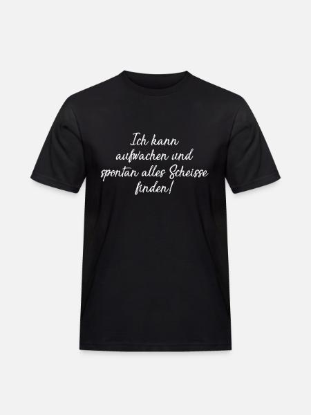 morning grouch - Men's Workwear T-Shirt - black