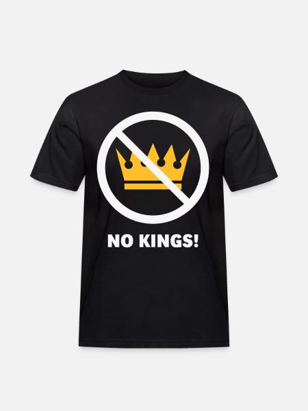 Pas de rois ! (Projet de protestation / NEG 2C) - T-shirt Workwear homme - noir