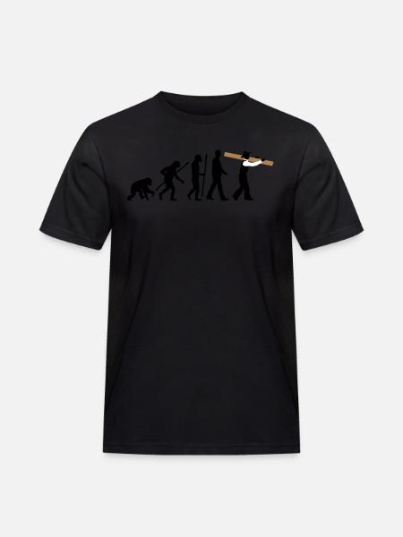 evolution_zimmermann_09_2016_b_3c - Männer Workwear T-Shirt - Schwarz