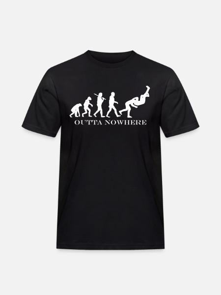 RKO Outta Nowhere! Badges - Men's Workwear T-Shirt - black