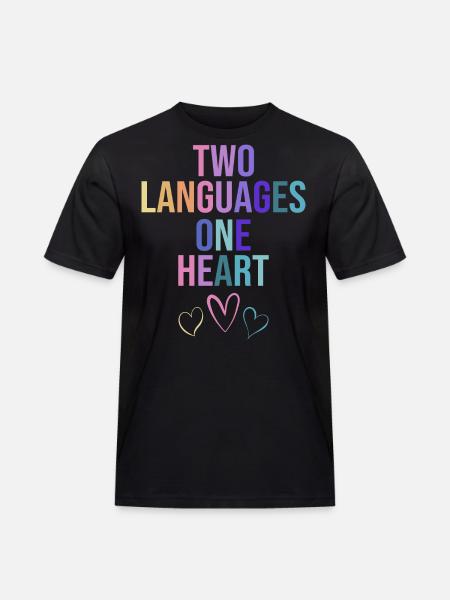 Éducation Bilingue Humour Enseignant - T-shirt Workwear homme - noir