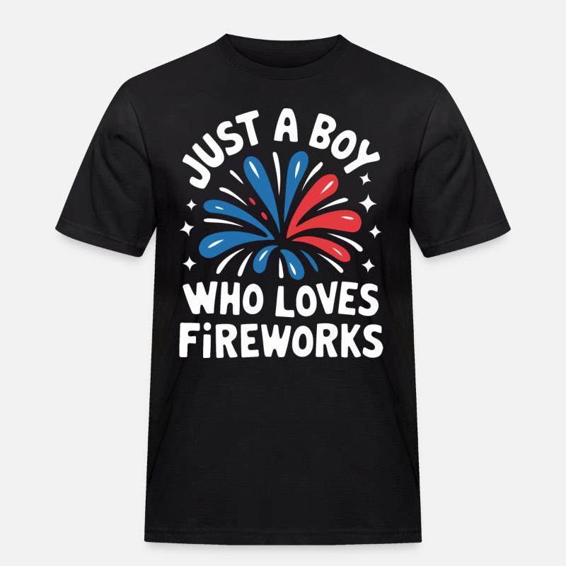 Pyrotechnics Fireworks Pyrotechnics - Men's Workwear T-Shirt - black