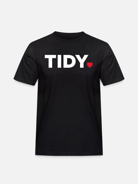 Tidy - Men's Workwear T-Shirt - black