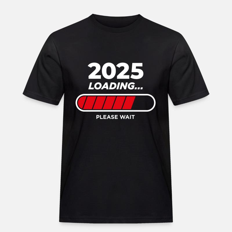 2025 Loading - Men's Workwear T-Shirt - black