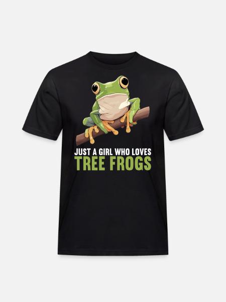Tree Frog Baumfrösche Baumfrosch - Men's Workwear T-Shirt - black