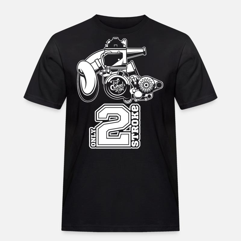 2T Engine - Men's Workwear T-Shirt - black