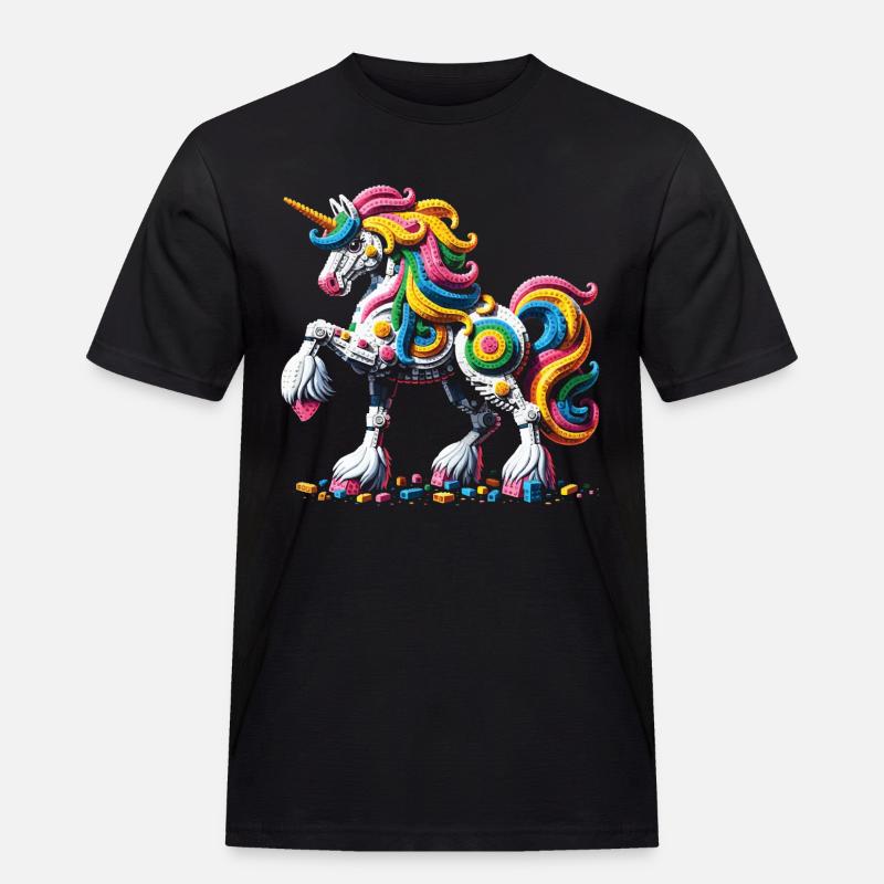 Expert Master Builder Bricks - Men's Workwear T-Shirt - black