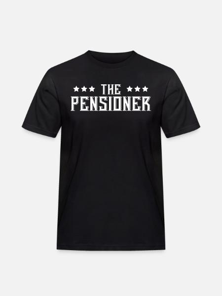 Le retraité - T-shirt Workwear homme - noir