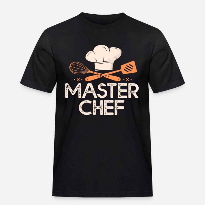 Masterchef Master Chef - Men's Workwear T-Shirt - black