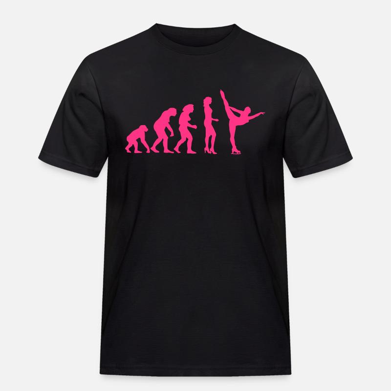 evolution_eiskunst_c_1c - Men's Workwear T-Shirt - black