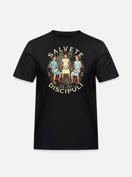 Les élèves en cours romains - profs de latin - T-shirt Workwear homme - noir
