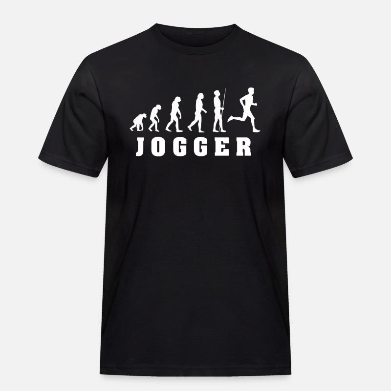 Jogger - Männer Workwear T-Shirt - Schwarz