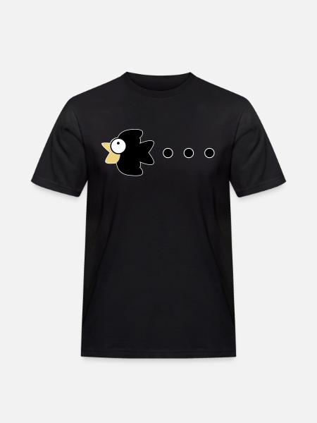 crow - Men's Workwear T-Shirt - black