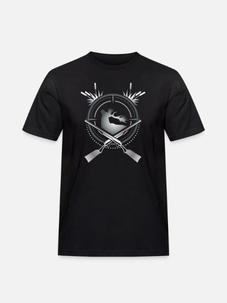 Deer hunter - Men's Workwear T-Shirt - black