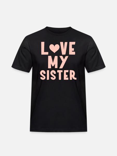Moi ma sœur - T-shirt Workwear homme - noir