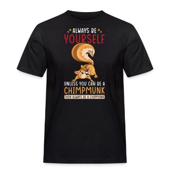 Chipmunk - Men's Workwear T-Shirt - black - Front - AI Model Male 178 light (178cm)