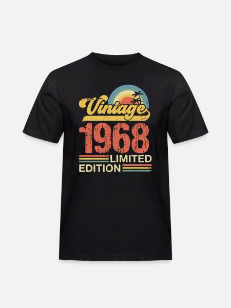 1968 - Men's Workwear T-Shirt - black