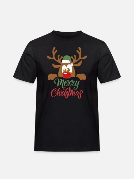 Joyeux Noël - T-shirt Workwear homme - noir