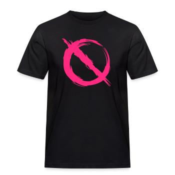 Interdiction interdite - T-shirt Workwear homme - noir - Devant - AI Model Male 178 light (178cm)