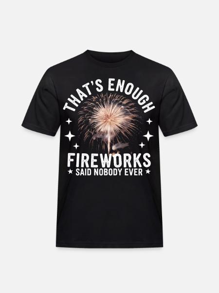 Pyrotechnics Fireworks Pyrotechnics - Men's Workwear T-Shirt - black