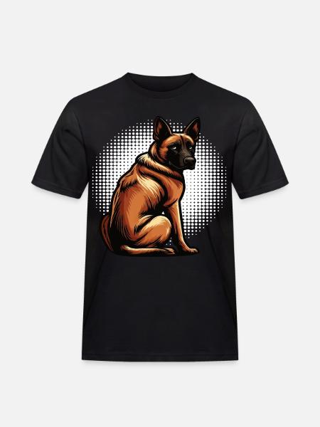 Malinois Belgian Shepherd Malinois Owner - Men's Workwear T-Shirt - black