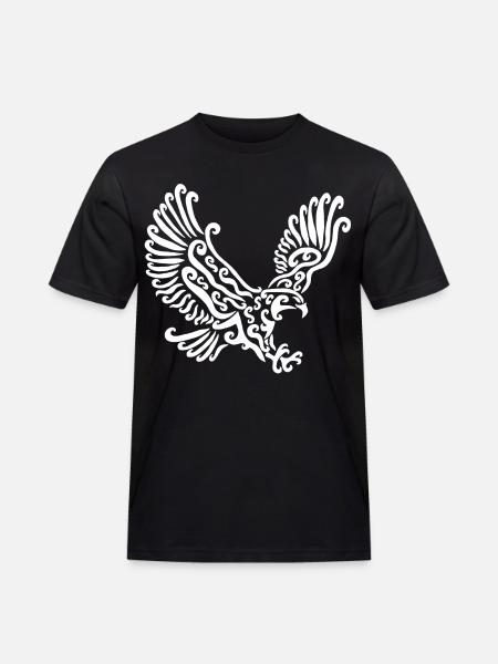 White Eagle - Men's Workwear T-Shirt - black