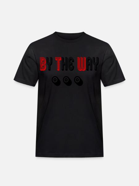 Bye the way - Men's Workwear T-Shirt - black