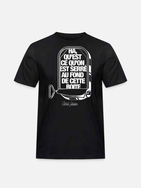 Les Sardines - T-shirt Workwear homme - noir