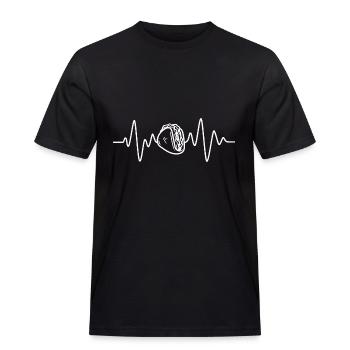 Döner Herzschlag Kebab - Männer Workwear T-Shirt - Schwarz - Vorne - AI Model Male 178 light (178cm)