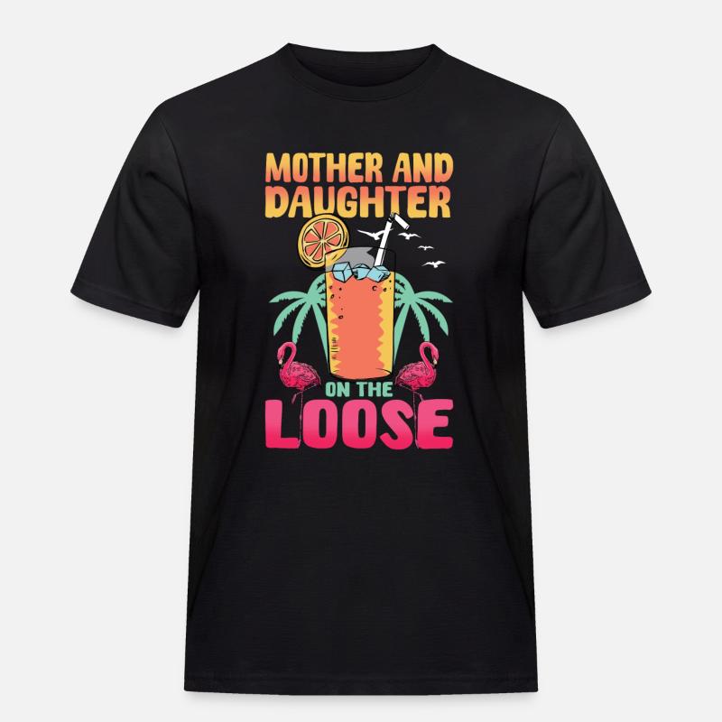 Mutter-tochter-mutter-tochter-reise 2024 - Männer Workwear T-Shirt - Schwarz